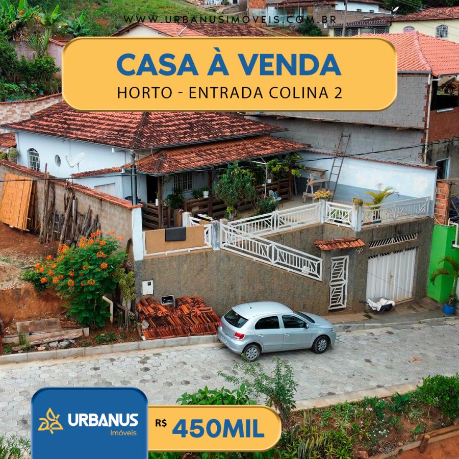 Casa para Venda - Guanhães / MG no bairro Horto, 4 dormitórios, 2